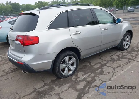 2012 Acura Mdx Technology z USA, uszkodzony, nr VIN 2HNYD2H38CH534505